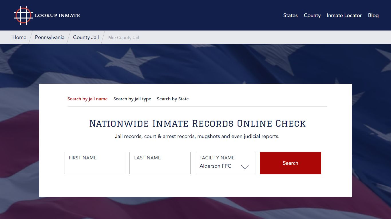 Pike County Jail in Pennsylvania - Lookup Inmate